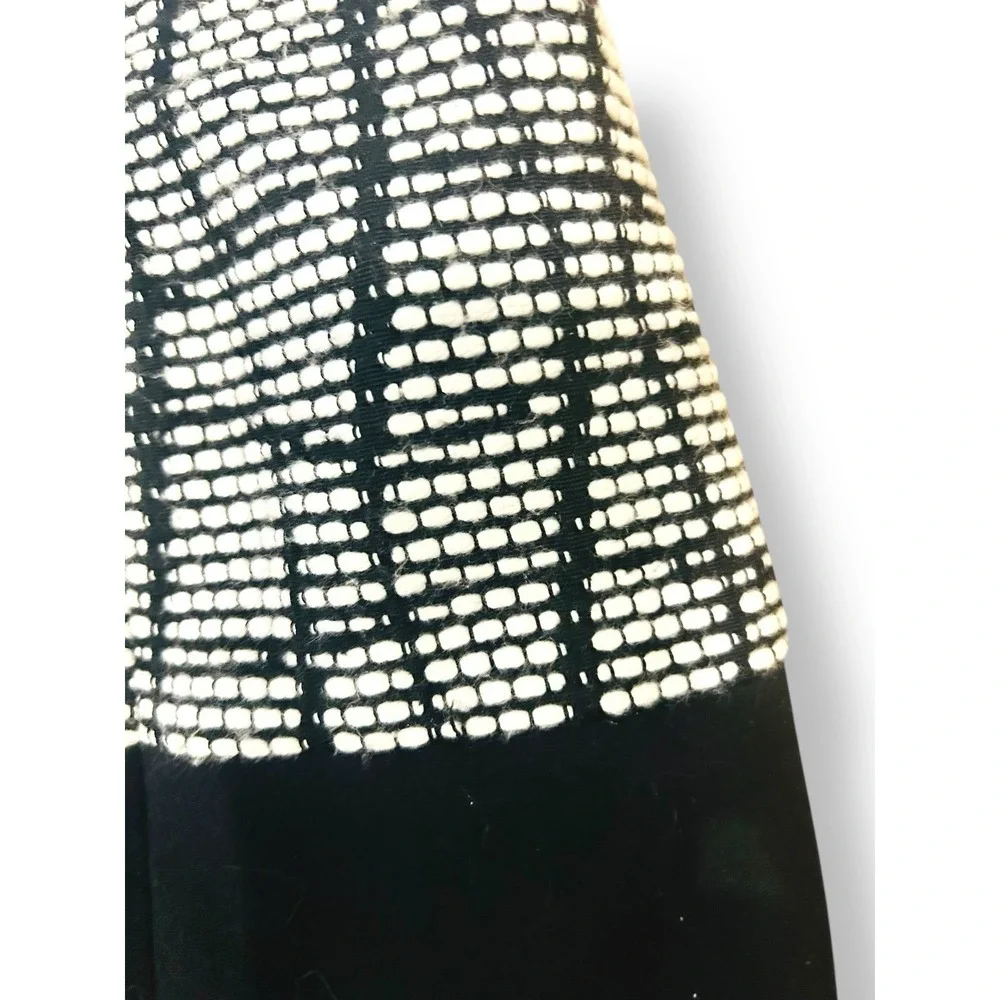 Banana Republic Black‎ White Tweed Skort Size 2 Petite Lined Mini Skirt Shorts - Picture 4 of 12